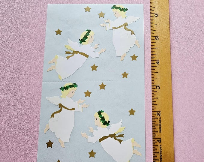 Vintage 80's Mrs. Grossman's Angels Sticker Mods