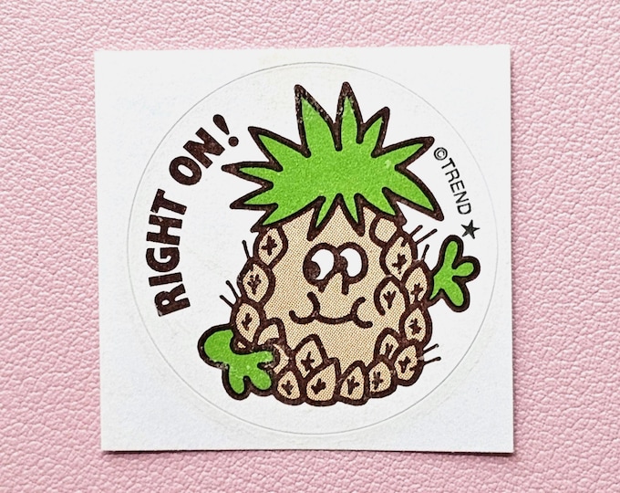 Trend Retro Pineapple Scratch & Sniff Sticker - T-83617 - New, Not Vintage