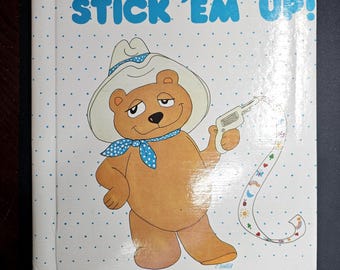 Empty Used Vintage 80's Sticker Album