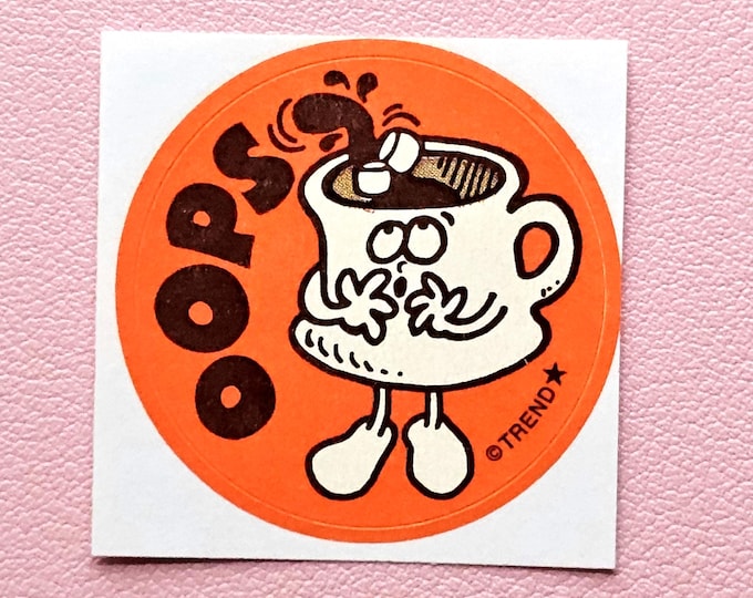 Trend Retro Hot Cocoa Scratch & Sniff Sticker - T-83634 - New, Not Vintage