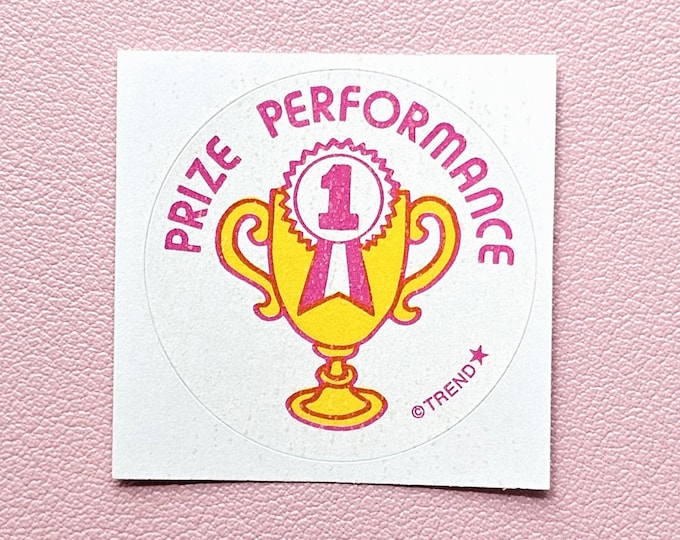 Trend Retro Rose Scratch & Sniff Sticker - T-83683 - New, Not Vintage