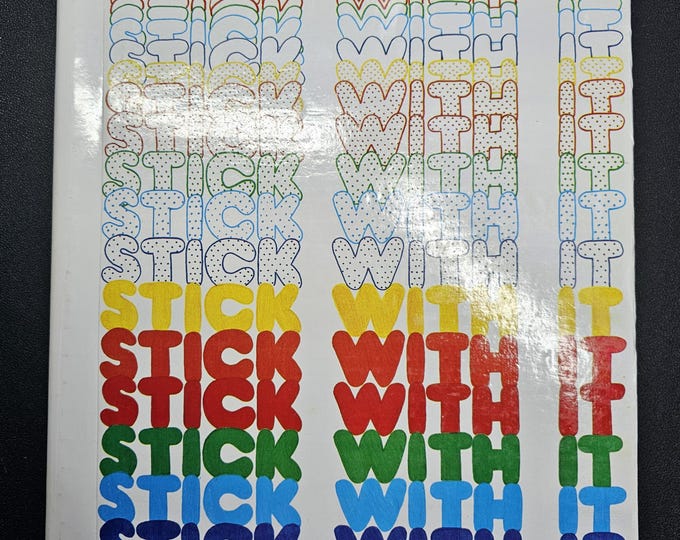 Vintage 80's Assorted Stickers Sticker Album - Used