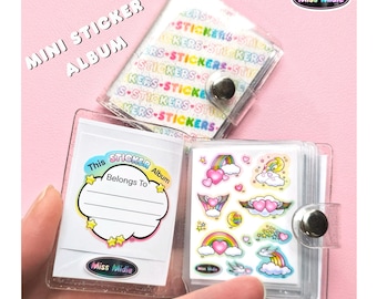 Mini 2" Sticker Album | 16 Pages Full of Stickers
