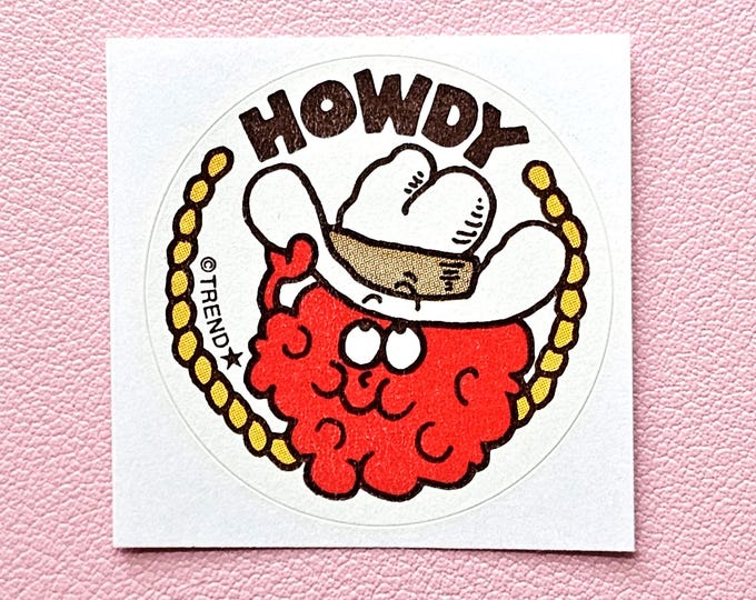 Trend Retro Raspberry Scratch & Sniff Sticker - T-83661 - New, Not Vintage