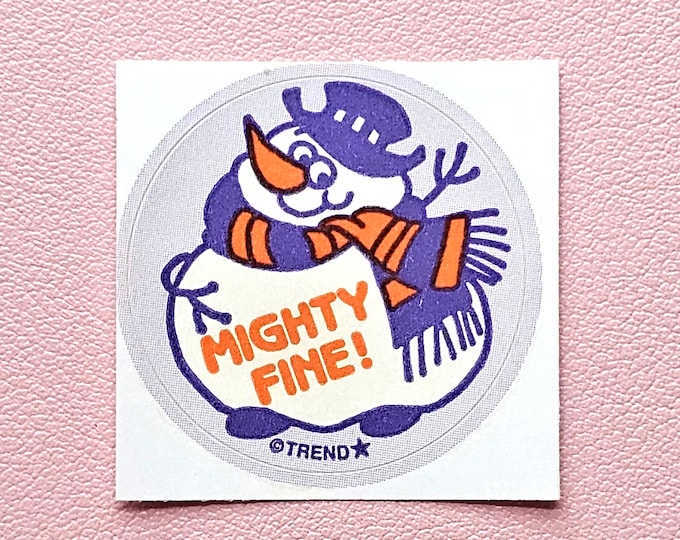 Trend Retro Vanilla Scratch & Sniff Sticker - T-83707 - New, Not Vintage