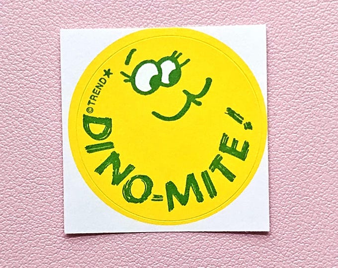 Trend Retro Orange Scratch & Sniff Sticker - T-83653 - New, Not Vintage