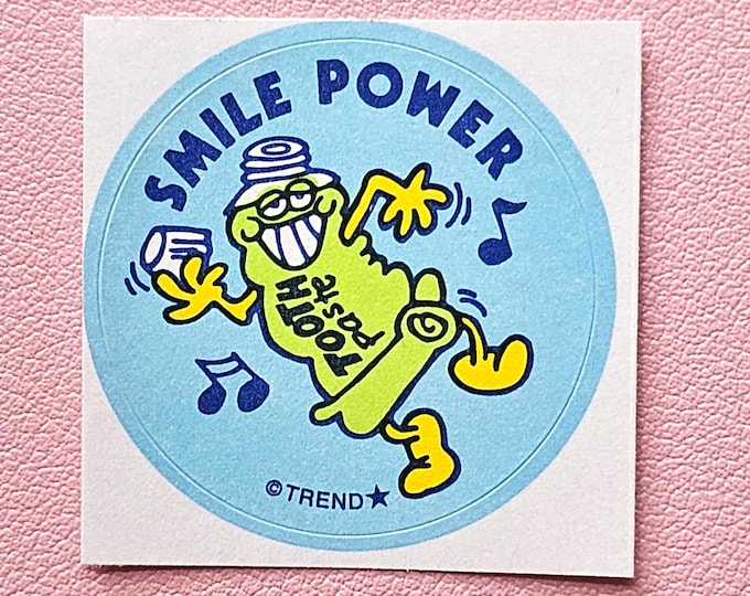 Trend Retro Toothpaste Scratch & Sniff Sticker - T-83685 - New, Not Vintage