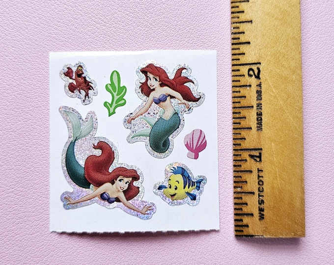Vintage Sandylion PRISM The Little Mermaid Sticker Mod