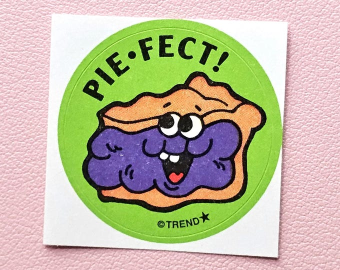 Trend Retro Fruit Pie Scratch & Sniff Sticker - T-83635 - New, Not Vintage