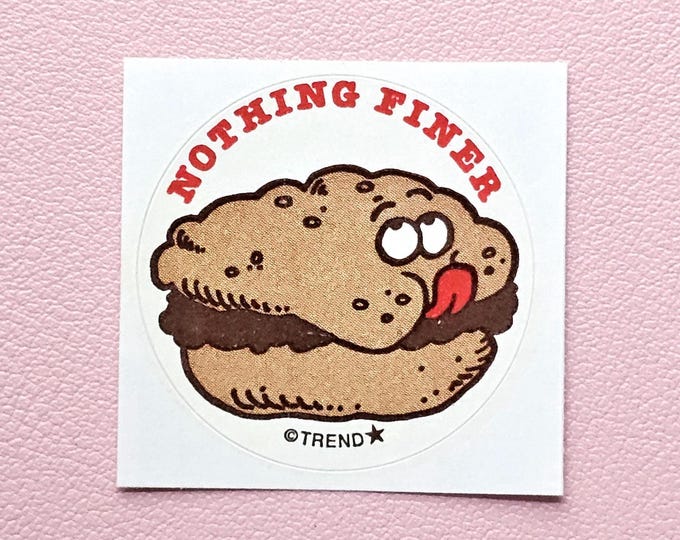 Trend Retro Hamburger Scratch & Sniff Sticker - T-83644 - New, Not Vintage