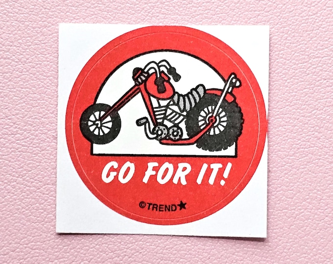 Trend Retro Rubber Tire Scratch & Sniff Sticker - T-83657 - New, Not Vintage
