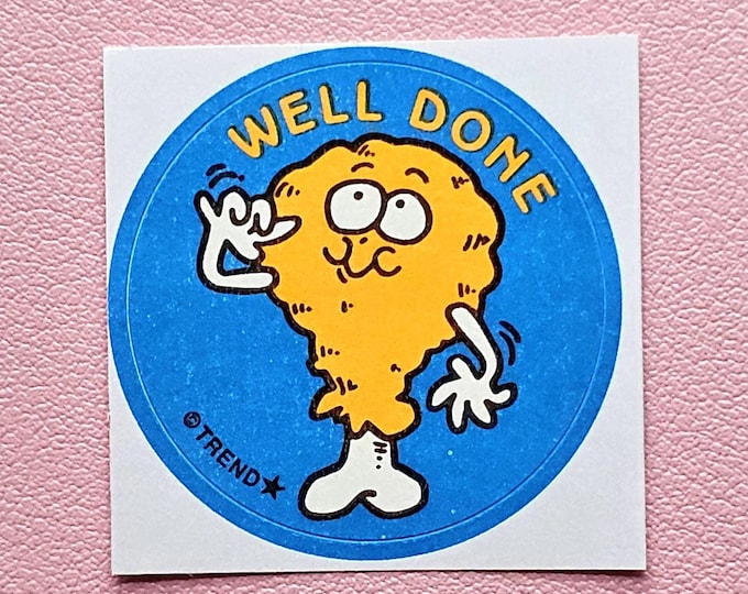 Trend Retro Fried Chicken Scratch & Sniff Sticker - T-83669 - New, Not Vintage