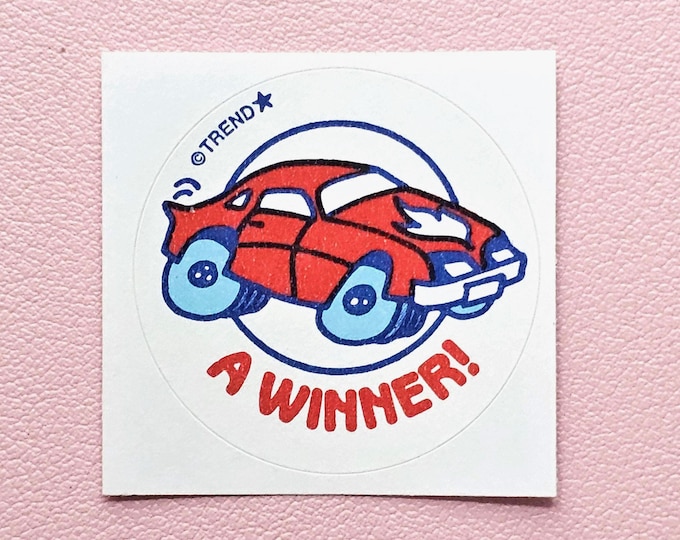 Trend Retro New Car Scratch & Sniff Sticker - T-83672 - New, Not Vintage