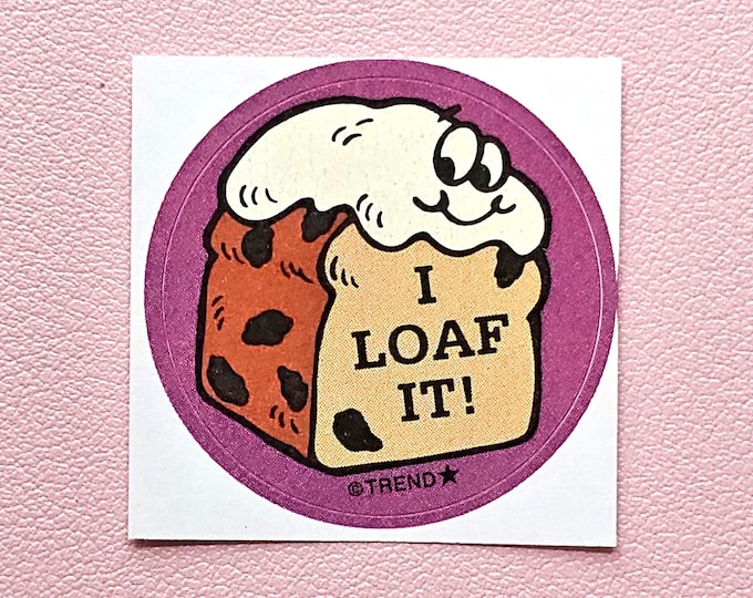 Trend Retro Raisin Bread Scratch & Sniff Sticker - T-83632 - New, Not Vintage