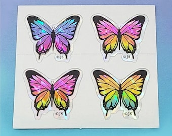 Prism Butterflies Stickers Mod | Waterproof