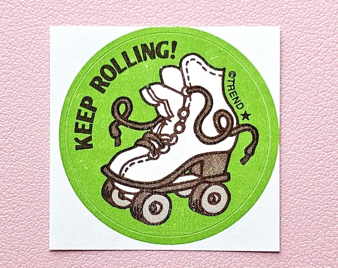 Trend Retro Leather Scratch & Sniff Sticker - T-83611 - New, Not Vintage