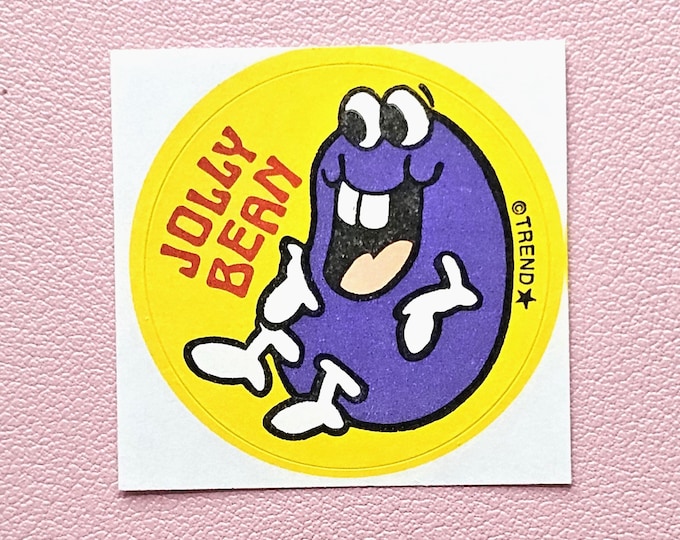 Trend Retro Jelly Bean Scratch & Sniff Sticker - T-83712 - New, Not Vintage