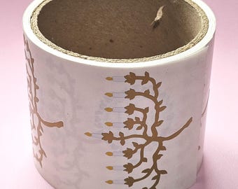 Rare Vintage 80's Mrs. Grossman's Gold Candle Holder Stickers - Roll of 112 Mods