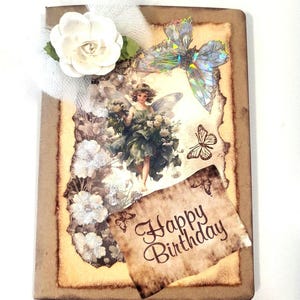 Scripture Unique Whimsical Forest Theme Birthday Card