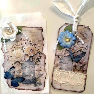 Birthday Botanical Giftcard Holder