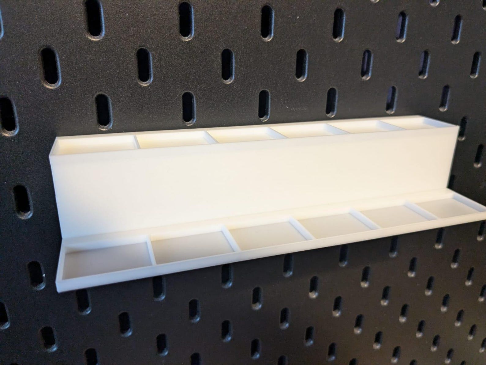 Minifigure Display Stand – 3D Printed Rack for 12 Figures – Compatible ...