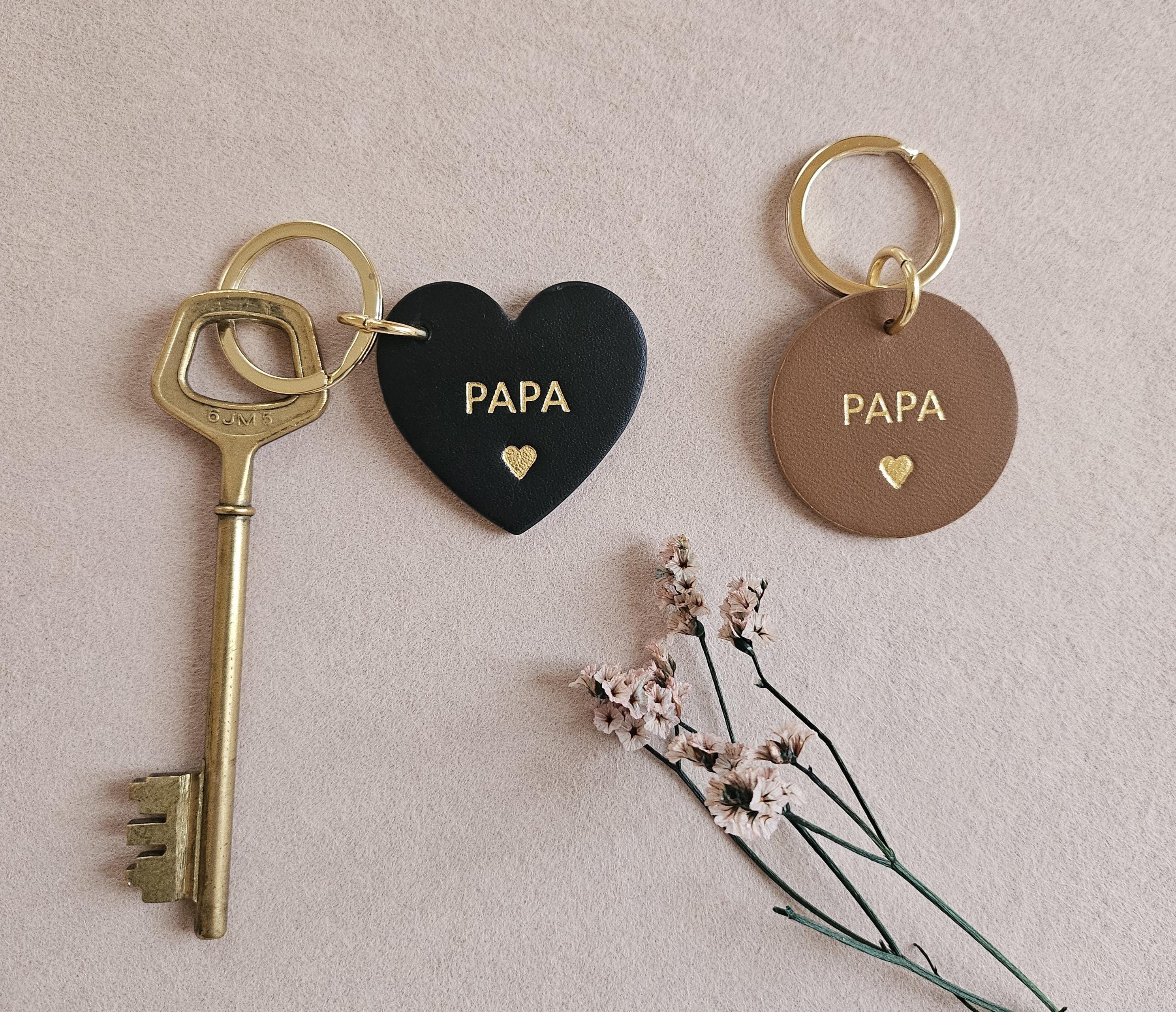 Porte-clés Personnalisé En Acier Inoxydable - Cadeau Anniversaire Original Pour Homme Ou Femme - Idéal Fête Des Mères, Noël, Saint-Valentin