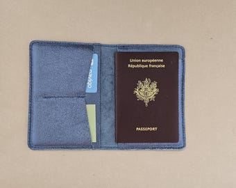 personalized leather passport holder, leather passport case