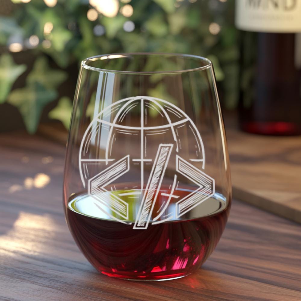 Source Developer Glass Web Developer Glass | Etched Globe Icon Whiskey Wine Beer Glass – Gift ...