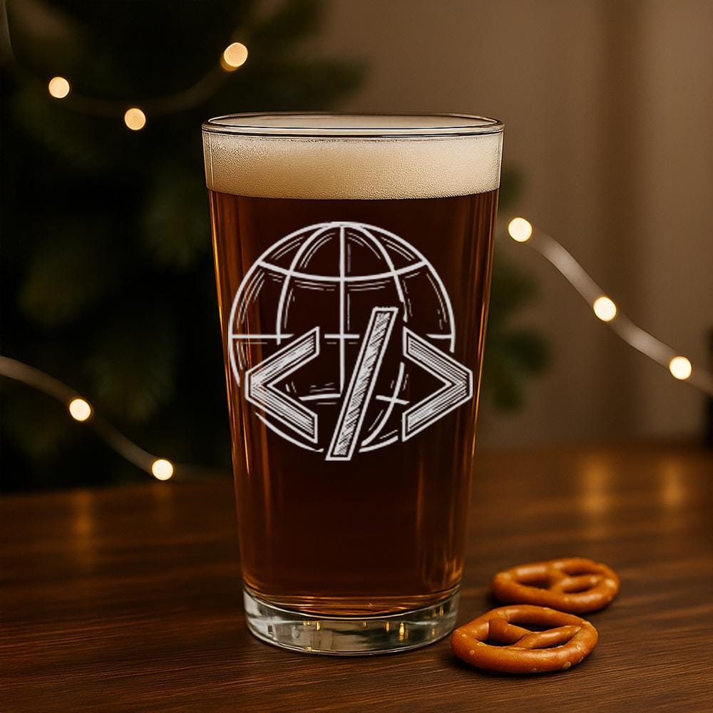 Source Developer Glass Web Developer Glass | Etched Globe Icon Whiskey Wine Beer Glass – Gift ...