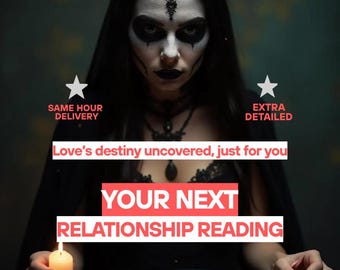 Your Next Relationship Tarot Reading, Future Love Reading, Your Next Relationship Reading, Relationship Timing, Medium Clairvoyant Reading