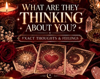 Exact Thoughts & Feelings Psychic Reading | What Are They Thinking About You? | Same Hour Love Tarot Reading