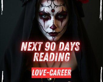 Next 90 Days Reading, What Will Happen, In-Depth Future Love Reading, Same Hour Medium Reading, Intuitive Tarot Reading, Psychic Reading
