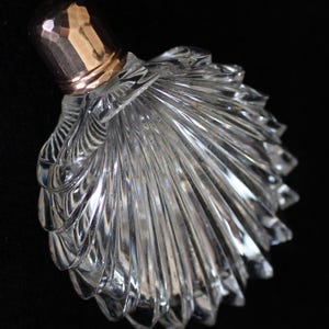 Early 19th Century shell shaped perfume bottle