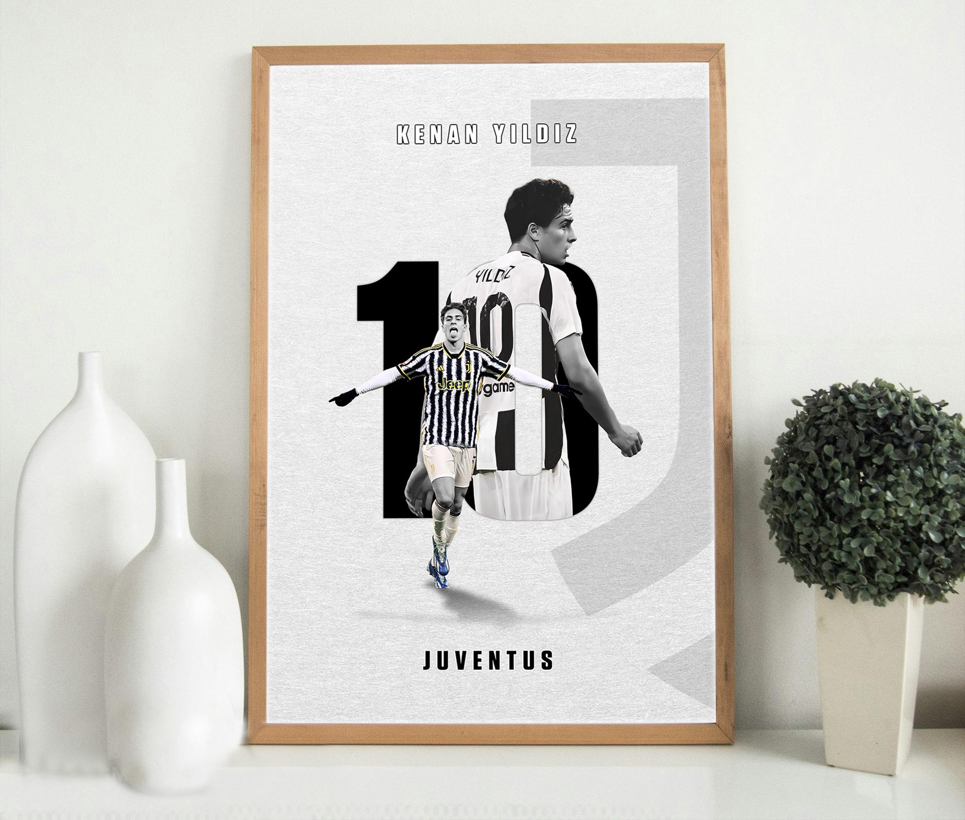 Kenan Yildiz Juventus FC Gift | Unique Soccer Fan Merchandise
