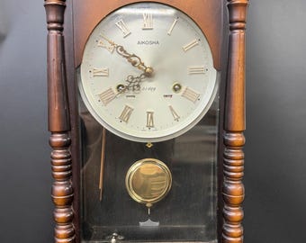 Vintage AIKOSHA 31 Day Wall Clock Chime - Etsy
