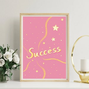 success,success wall art, sussess print, sucess office print,motivational office decor, digital print,inspirational wall art, wall art