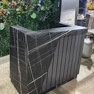 Custom Modern Reception Desk,   Luxury Reception Desk for Hotels - Custom Color Options Available