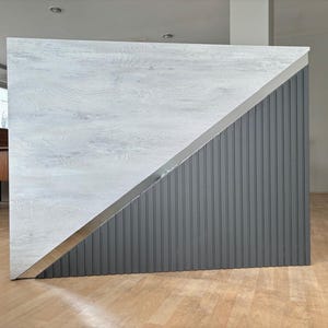 Reception Desk, Modern Furniture, Custom Reception, Custom Podium, Reception Desk with Lockable Drawers - Secure and Stylish