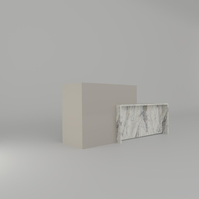 Reception Desk, Modern Furniture, Custom Reception, Custom Podium Etsy UK