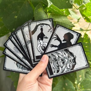 Tarotkarten (3,4 in x 2,1 in) Box inklusive