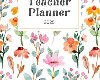 Teacher planner 2025