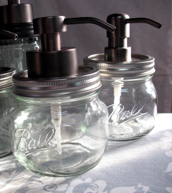 Foaming Soap Dispenser Ball Elite Pint Square Mason Jar Etsy