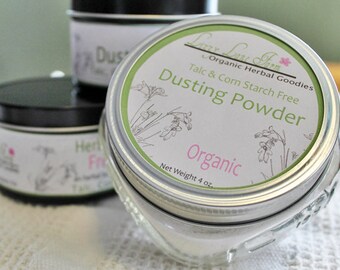 C H O O S E • Y O U R • S C E N T | Organic Body Powder. Deodorant. Dusting Powder. Foot Powder. for women. for men. With dusting puff.