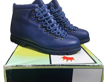 LL Cool J Najee Kilimanjaro ミッドブルー レザーブーツ サイズ13 デッドストック ヴィンテージ 90年代