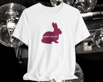 Chemise Bunny Del Rey : t-shirt coquette girly, cadeau Bunnycore