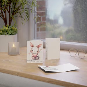 Some Bunny Loves You, Valentines Day card, Mothers Day Card, Fun Birthday Card, Card Boyfriend, Cute Bunny Design, Bunny Card, Anniversary