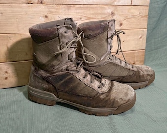 Bates Gore-tex Military Tactical Boots Tan Suede Waterproof  display picture 1