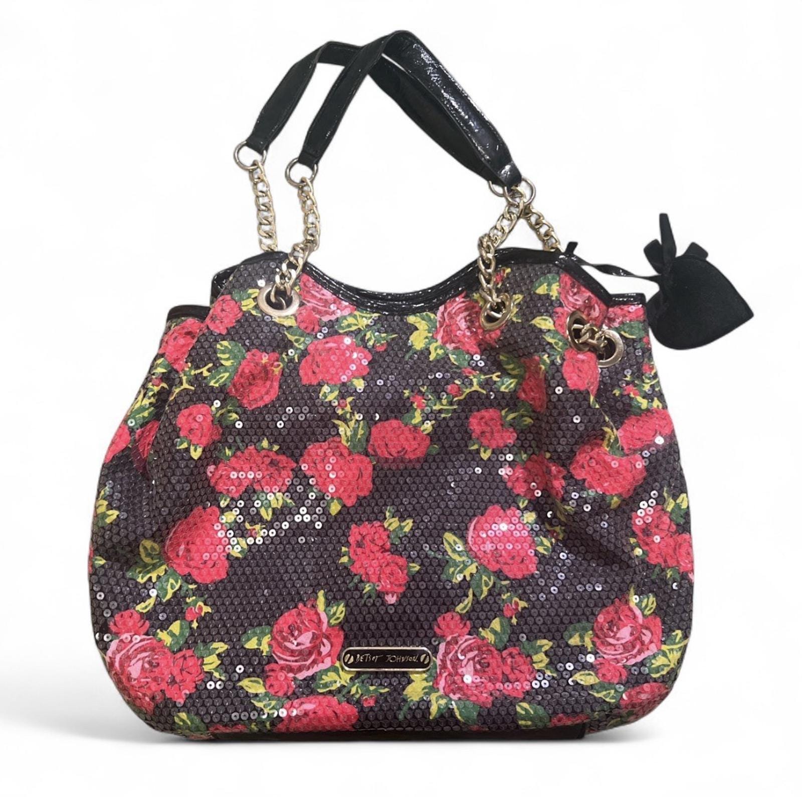 Betsey Johnson Rose Purse - Etsy