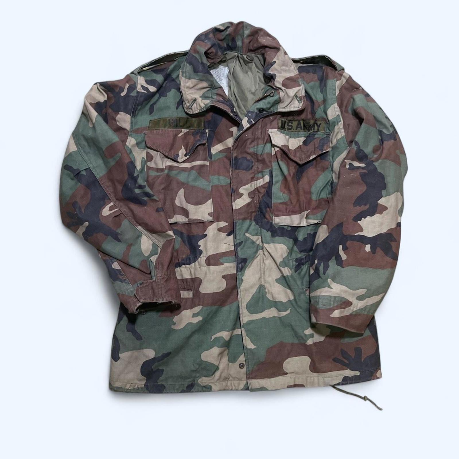 Vintage U.S. Army M-65 Field Jacket Woodland Camo Men’s S Regular - Etsy