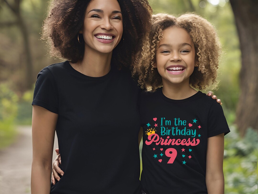 I'm the Birthday Princess Birthday Shirt, Birth Announcement Shirt ...